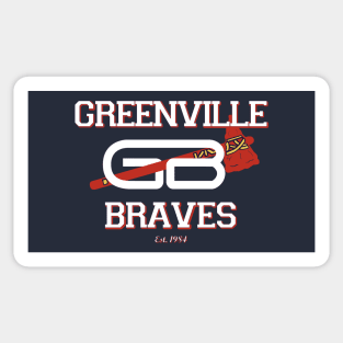 Greenville Braves Revision Logo Sticker